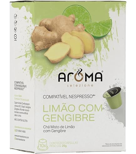 Aroma Selezione Cápsulas De Chá Frutas Vermelhas Compatível Com